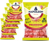 6 zakken Napoleon Framboos Kogels á 150 gram - Voordeelverpakking Snoepgoed