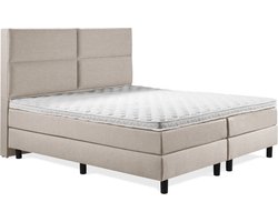 Boxspring Luxe 140x200 4 vlaks beige
