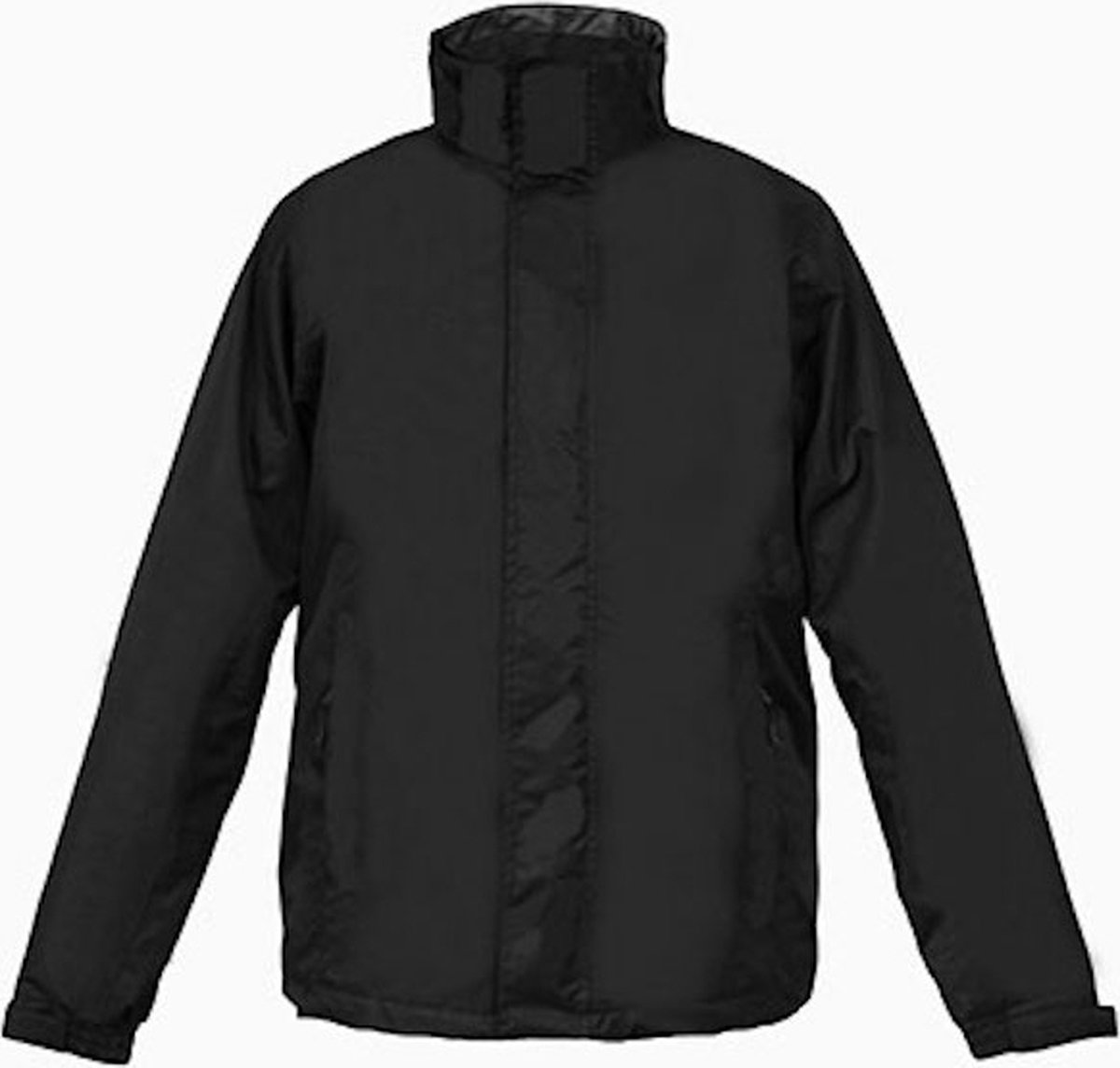 Men’ ‘Performance C+’ Outdoorjas met afneembare capuchon Zwart
