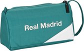 Schoolpennenzak Real Madrid C.F. Wit Turquoise 20 x 11 x 8.5 cm (32 Onderdelen)