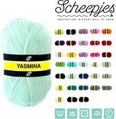 Scheepjes - Yasmina - 1139 Vert menthe - lot de 10 boules x 40 grammes