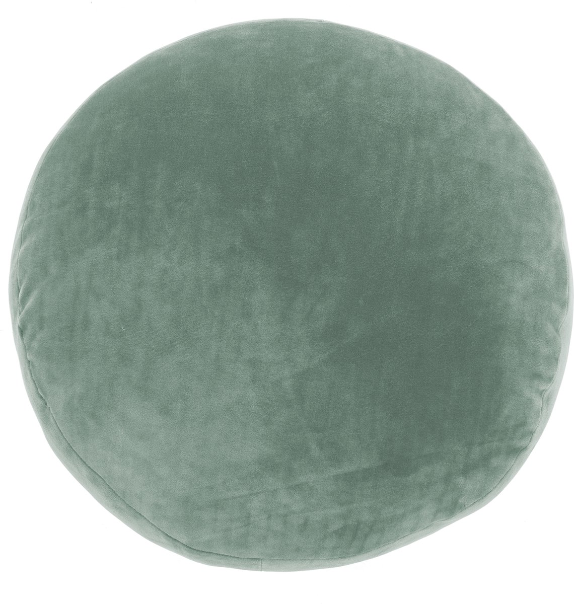 Tiseco Home Studio - Kussen (gevuld) MARSHMALLOW - SET/2 - polyester - teddyvulling - super zacht - Dia 40 cm - Greensage