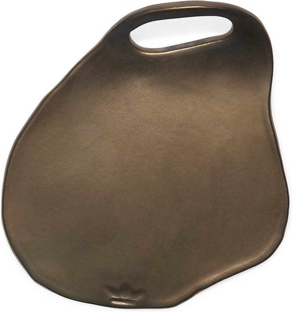LEONARDO HOME Alabastro 026792 Bord, 1 stuk, uniek geslingerd albastglas, organische textuur, esthetische dessertborden, diameter 27,5 cm, meerkleurig, 1 stuk