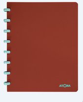 Carnet Atoma Terra , ft A5, 144 pages, carré commercial 10 pièces