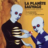 Albumhoes met twee blauwe buitenaardse wezens, rode ogen. LA PLANÈTE SAUVAGE.
