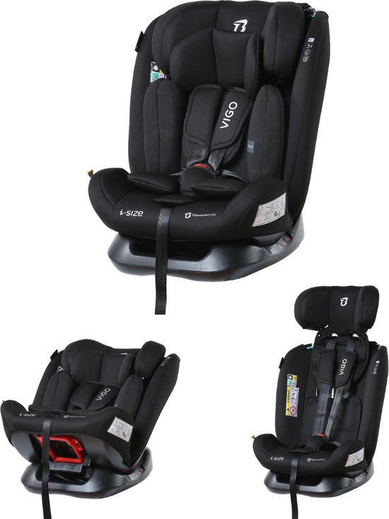 Autostoel Titanium Baby Vigo I-Size Black | bol.com