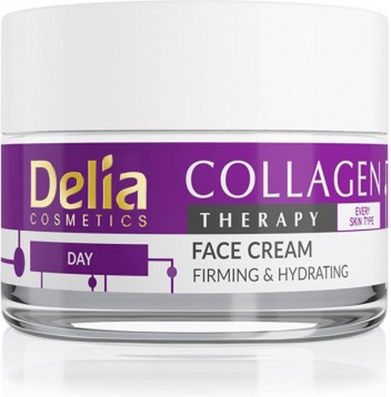 Delia Collagen Therapy Firming & Hydrating Day Face Cream 50ml bol