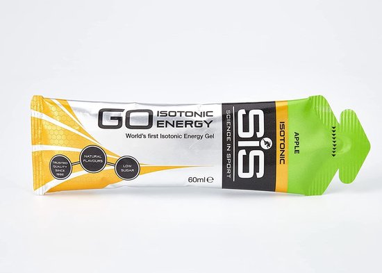 Science in Sport - SiS Go Isotonic Energygel - Energie gel - Isotone Sportgel - Green Apple Smaak - 15 x 60ml van Science in Sport — afbeelding 2
