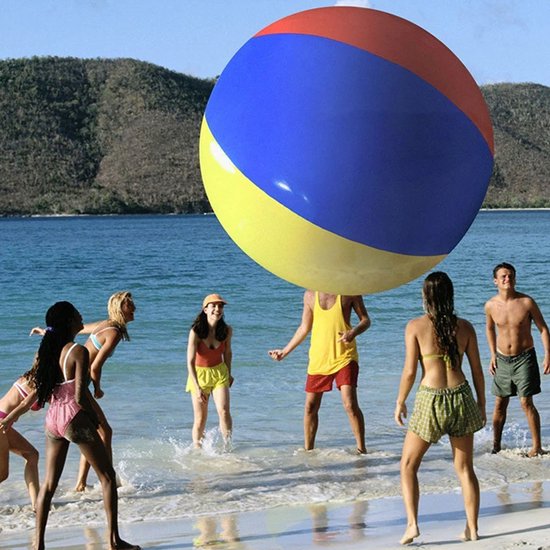 Ballon de plage MEGA | Ballon de plage gonflable XXL | enfants en Plein air  | Jeux et... | bol