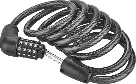 Abus - Numero - kabelslot met cijfercode - 5510C/180 zwart van ABUS — afbeelding 3