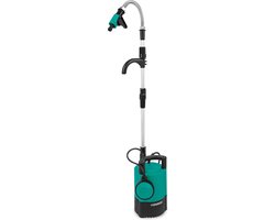 Foto: Vonroc regentonpomp 400w 5200 lt u met droogloopbeveiliging verstelbare vlotter universele tuinslangkoppeling 10 meter snoer