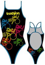 Turbo Bikes Triathlon Badpak L Zwart