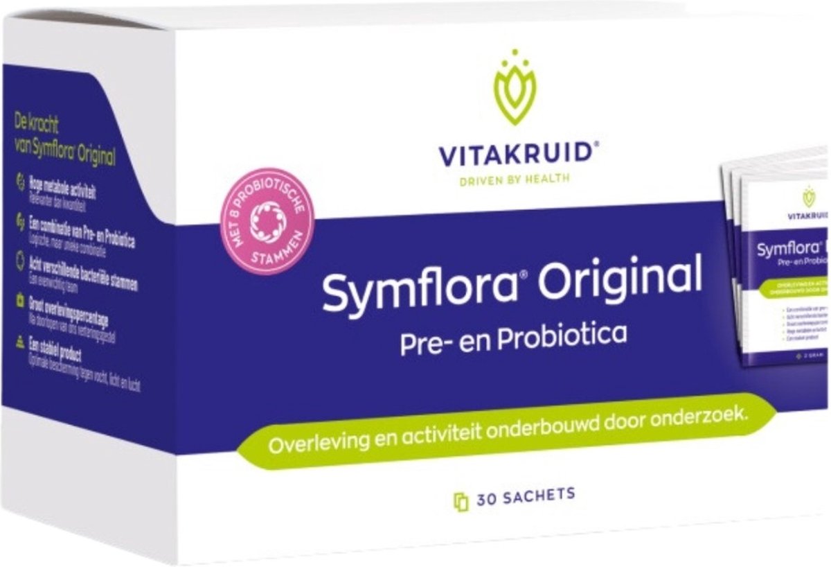 Goedkoopste Vitakruid Symflora Basis Voedingssupplement - 30 Sachets