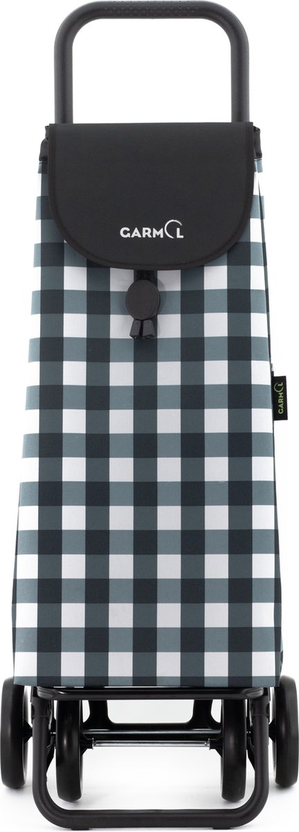 Garmol Boodschappentrolley G5 Dros - 4 Wielen - Zwart