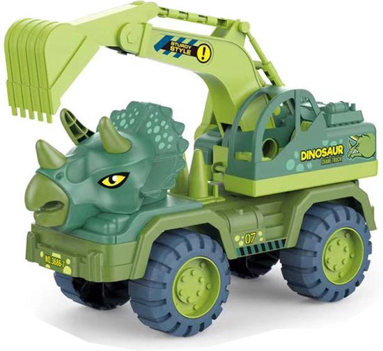 Kiddel XL Dinosaurus auto truck klauw graafmachine - Dinosaurus speelgoed kinderen - Kinderspeelgoed dino - Buitenspeelgoed zomer jongens meisjes 3 jaar 4 jaar cadeau
