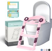 Home4u® - WC Verkleiner met Trapje - Potje Peuter - WC Verkleiner opvouwbaar - Met Beloningssysteem