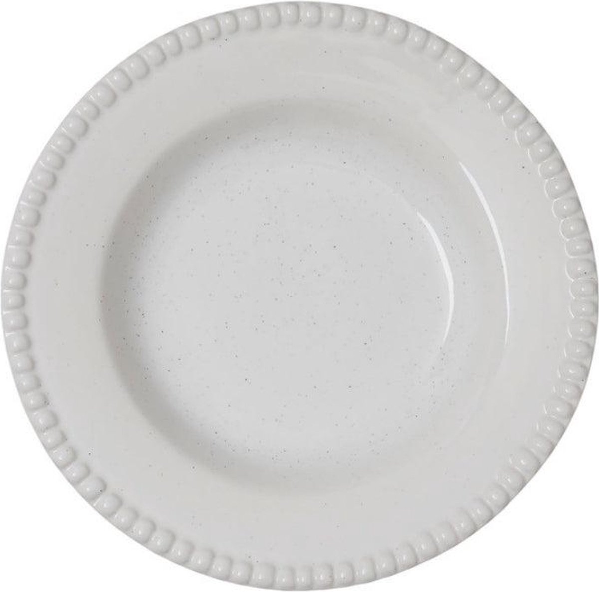 Pottery Jo - Daria soepbord 26cm Cotton White Shiny (set van 2) - Diepe borden