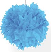 Folat - Pompom lichtblauw 30 cm per stuk