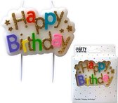 Haza Original Verjaardagskaars Happy Birthday Wax