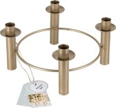 Ginger Ray - Ginger Ray - Gouden kandelaar voor 4 kaarsen - 27 cm