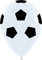 Ballonnen Voetbal (25 stuks) - EK voetbal 2024 - EK voetbal versiering - Europees kampioenschap voetbal