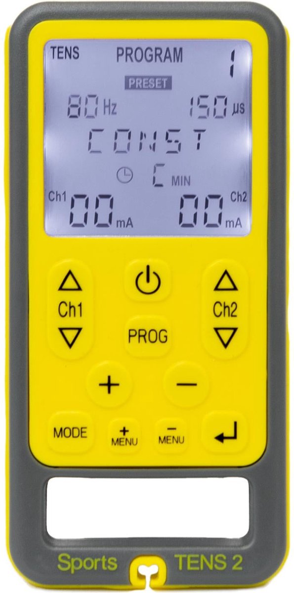 TensCare - Sport TENS2 TENS apparaat | Pijnverlichting | Elektrodentherapie | Spierstimulator | TENS Pijntherapie