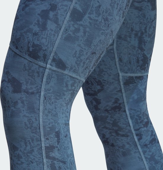 adidas TERREX Terrex Multi Allover Print Legging - Dames - Blauw - 40 van Adidas — afbeelding 4