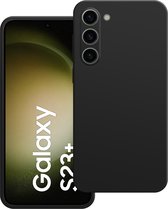 Cazy Soft TPU Hoesje geschikt voor Samsung Galaxy S23+ - Zwart