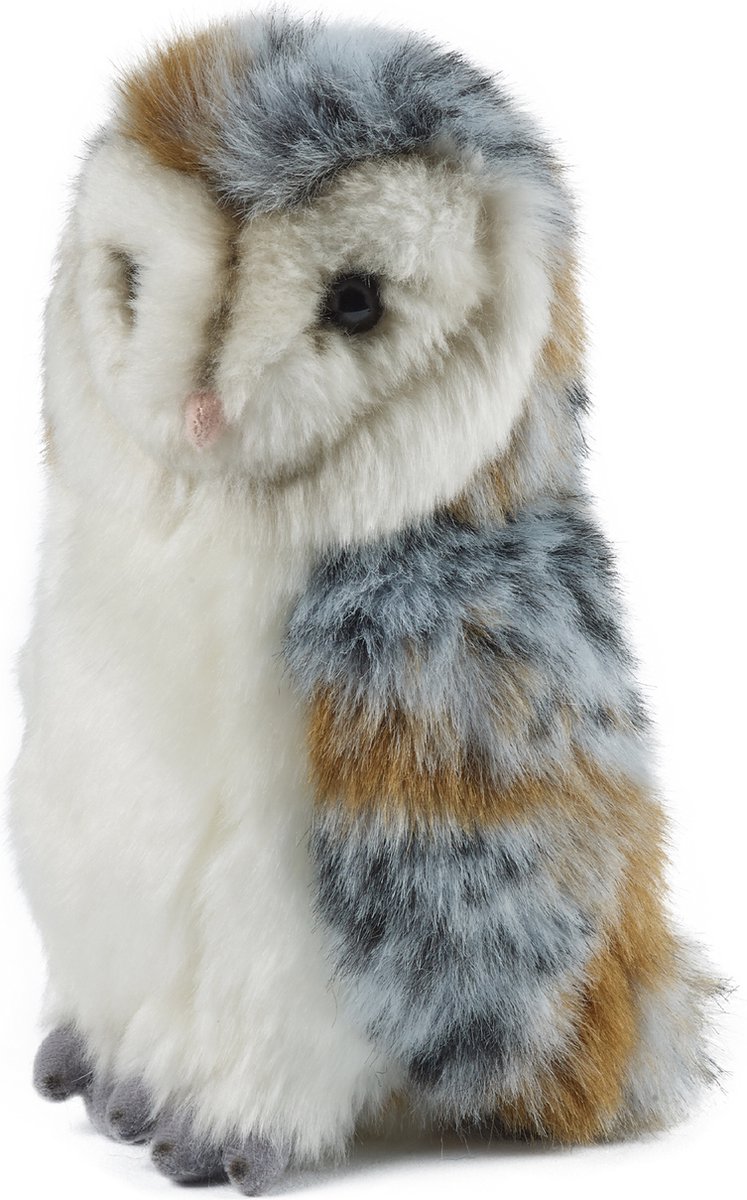 Living Nature knuffel Barn Owl Medium 18 cm