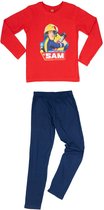 Brandweerman Sam Pyjama - Rood - Maat 122/128