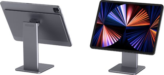 Verstelbare IPad-vloerstandaard – 360° Draaibaar, Geschikt Voor 10-14 Inch Tablets, In Hoogte Instelbaar Van 63 Tot 152 Cm