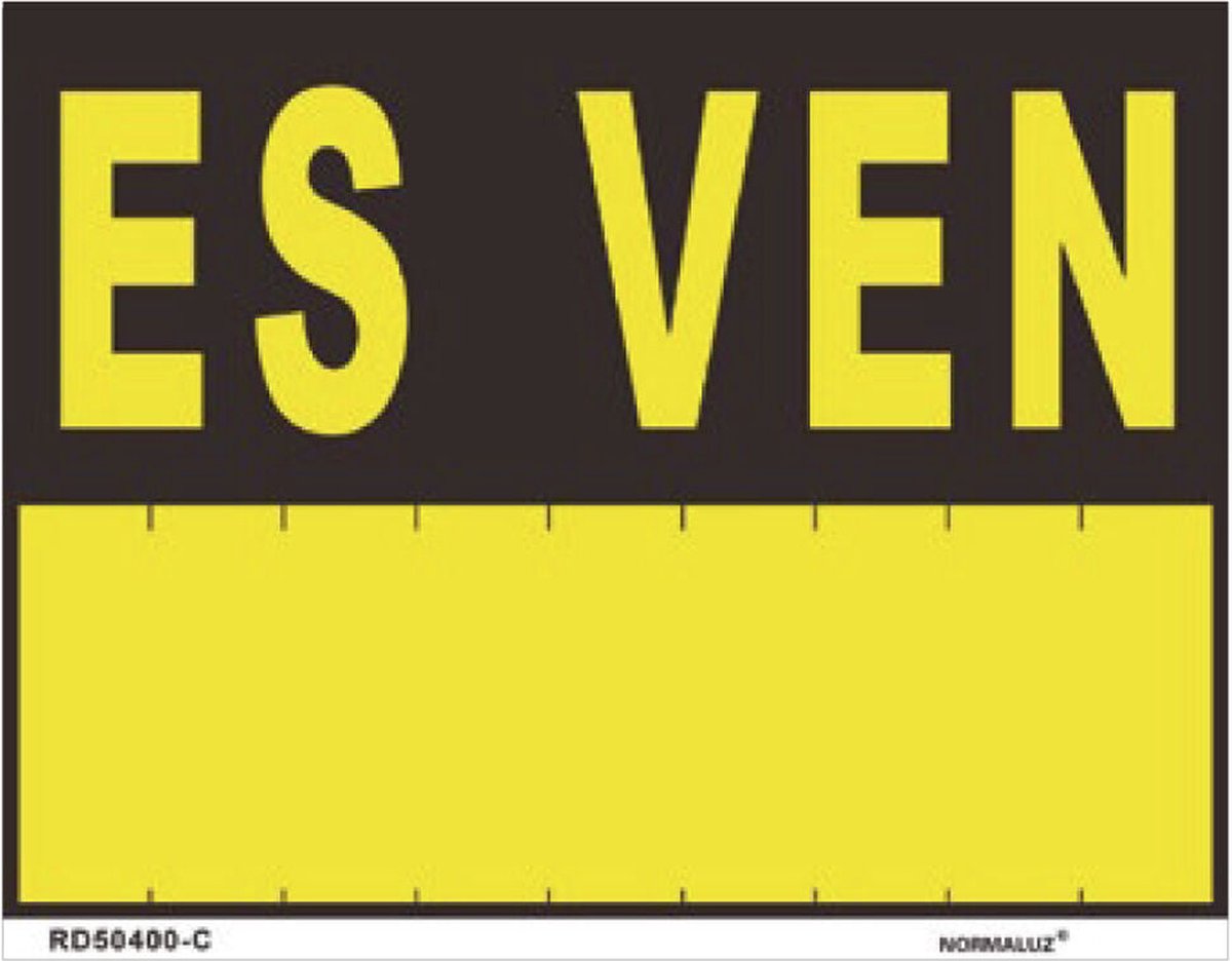 Bord Normaluz Es Ven PVC (35 x 45 cm)
