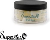 Superstar brush soap