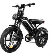 V20 - Rijklaar - Fatbike - Elektrische Fatbike - Elektrische Fiets - E Bike - Zwart