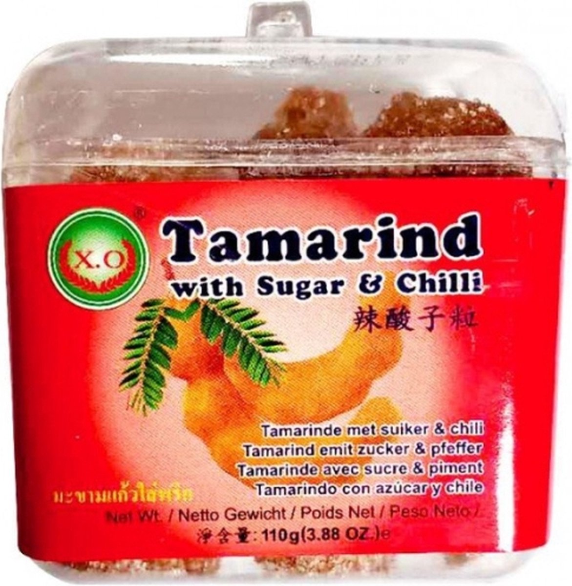 X.O Tamarind Balls With Sugar & Chilli (110g)