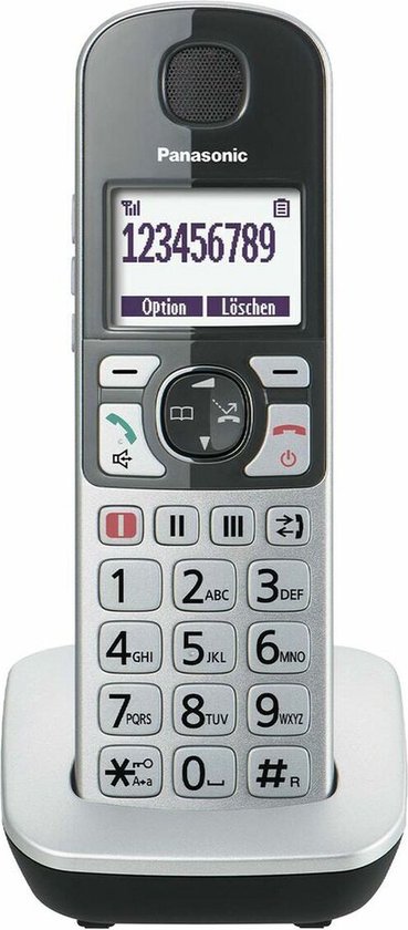 Panasonic KX-TGQ500GS - VoIP telefoon - Zilver