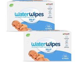 WaterWipes Billendoekjes Bio - 24 x 60 stuks - 1440 doekjes