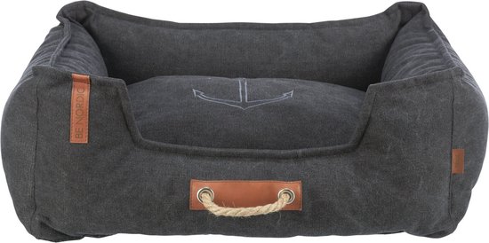 Trixie - Hondenmand - Be Nordic Fohr - Hoekig - Zwart - 60X50 cm