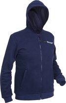 Verwarmde Hoodie - Heren | Verwarmd Vest | Dual Heating | Navy Blue | Incl. twee powerbanks | XXXL