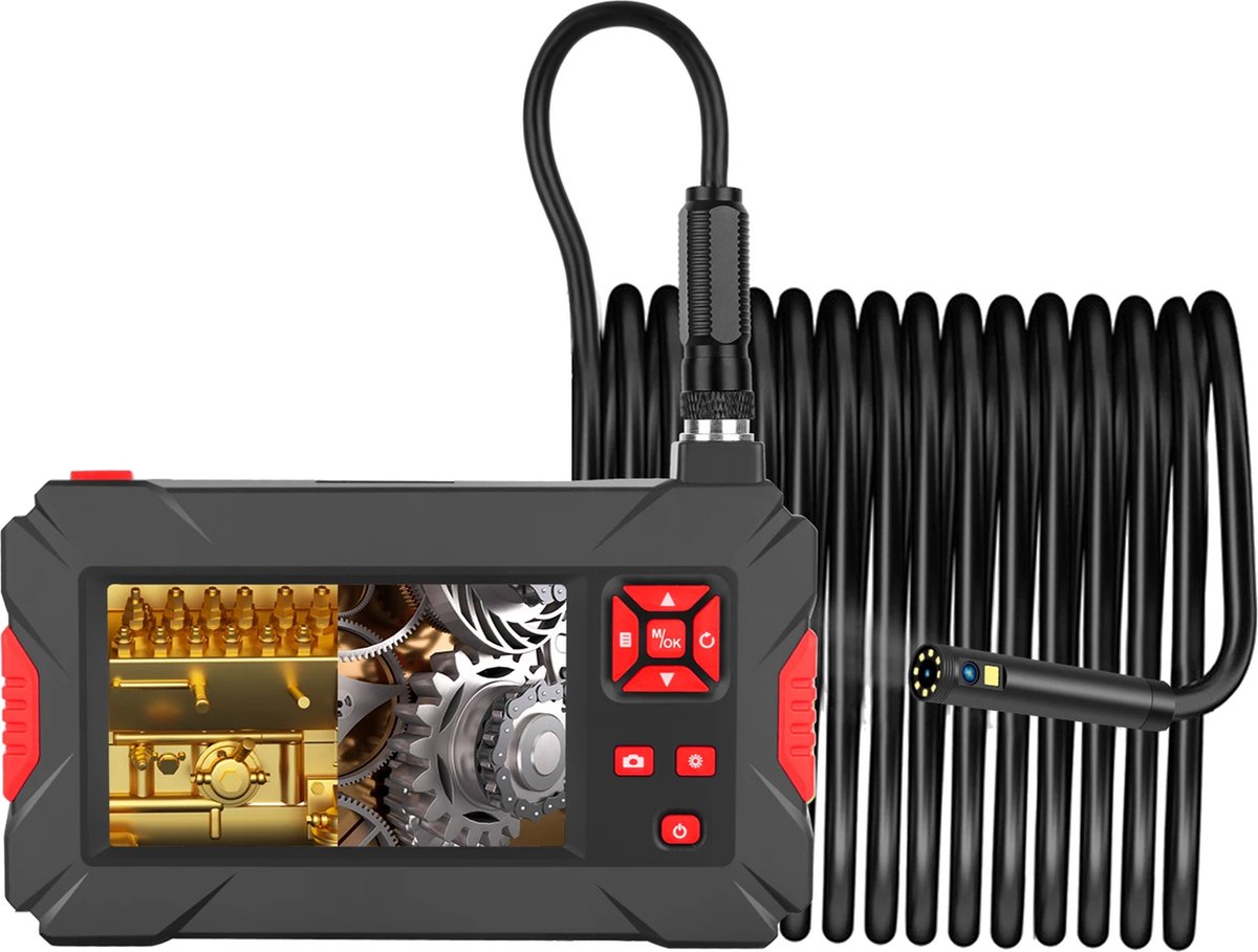 Endoscope Industriel, Caméra D'inspection Industrielle Rechargeable Pour  Mécanique 