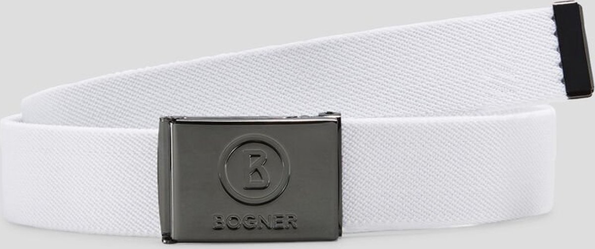 Bogner Gino Sport Belt - Riem Voor Heren - Wit - One Size