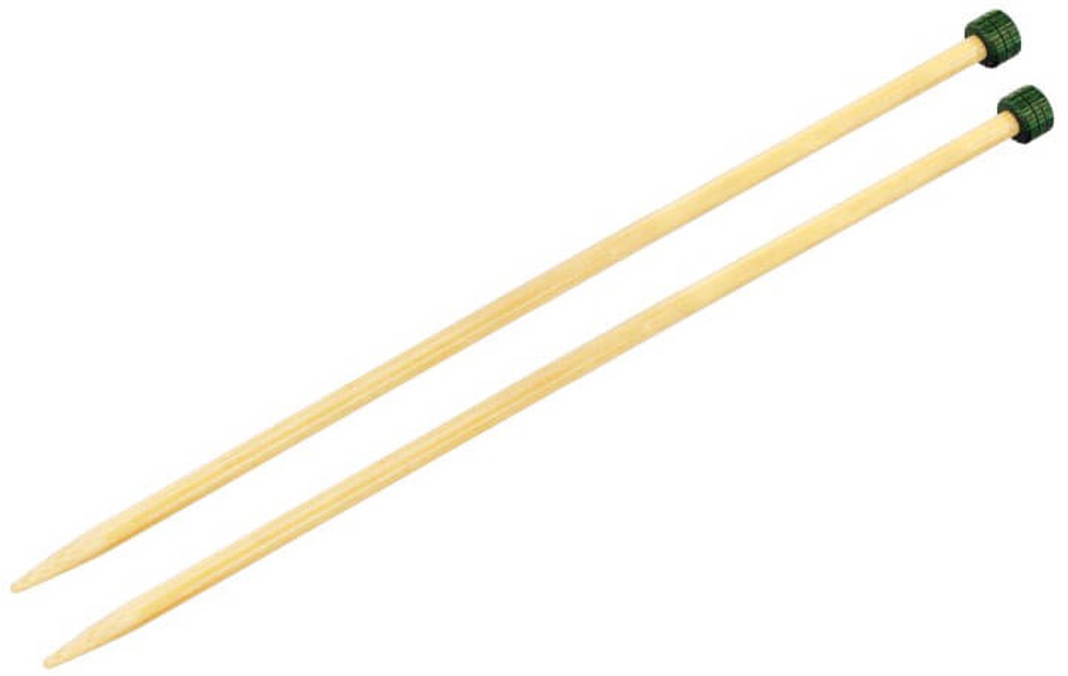 KnitPro Bamboo breinaalden 25cm 6.50mm.