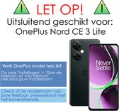 Screenprotector - Geschikt voor OnePlus Nord CE 3 Lite - Extra Sterk - Beschermglas - Gehard Glas - Tempered Glass - Screen Protector - Bescherm Cover