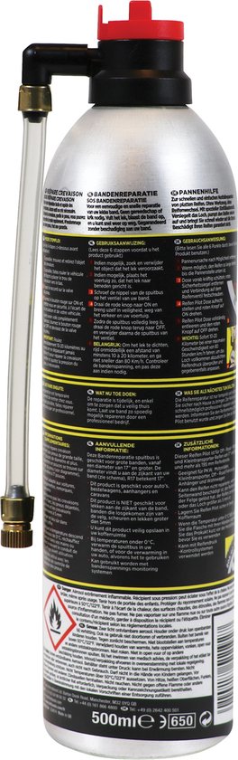 Holts Bandenreparatiespray Tyreweld 500 Ml Staal Zwart