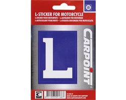 Carpoint Sticker L voor Motorfiets