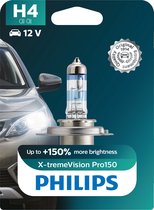 Philips Ampoule de rechange Auto H4 X-tremevision Pro150 55 / 60w Glas