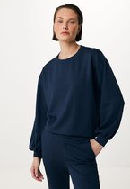 Boxy Sweater Dames - Navy - Maat XS