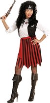 Widmann - Piraat & Viking Kostuum - Pirate Pemm - Vrouw - Rood - XL - Carnavalskleding - Verkleedkleding