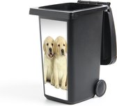 Container sticker Schattige Labrador Retriever puppy's - 38x80 cm - Kliko sticker