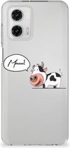 Coque Téléphone pour Motorola Moto G73 TPU Silicone Etui Vache